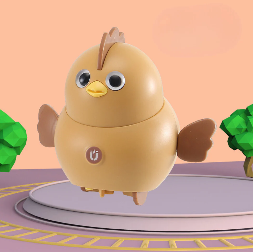 Spinning Chick Animal Play Set