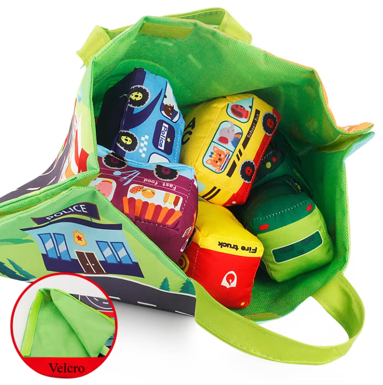 Soft Toy Car Adventure Set