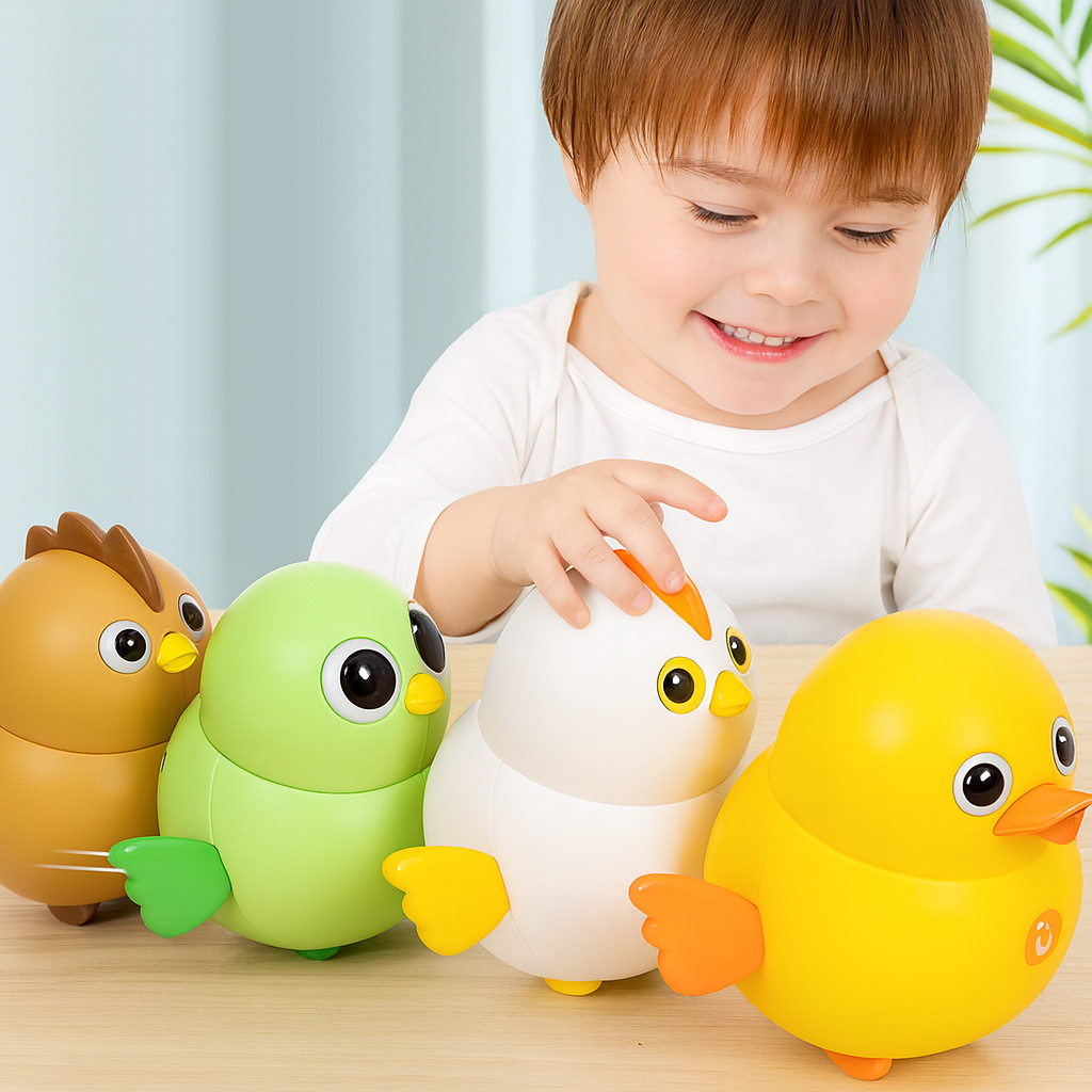 Spinning Chick Animal Play Set