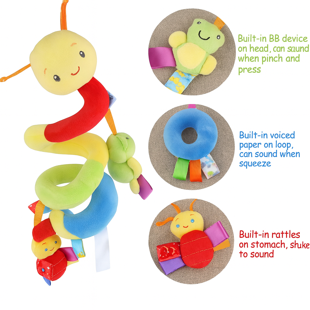 Baby Stroller & Crib Spiral Toy