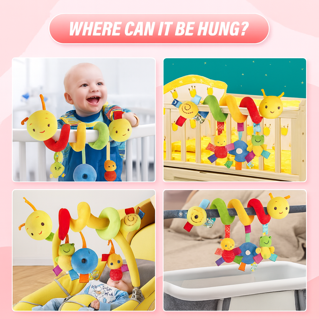 Baby Stroller & Crib Spiral Toy