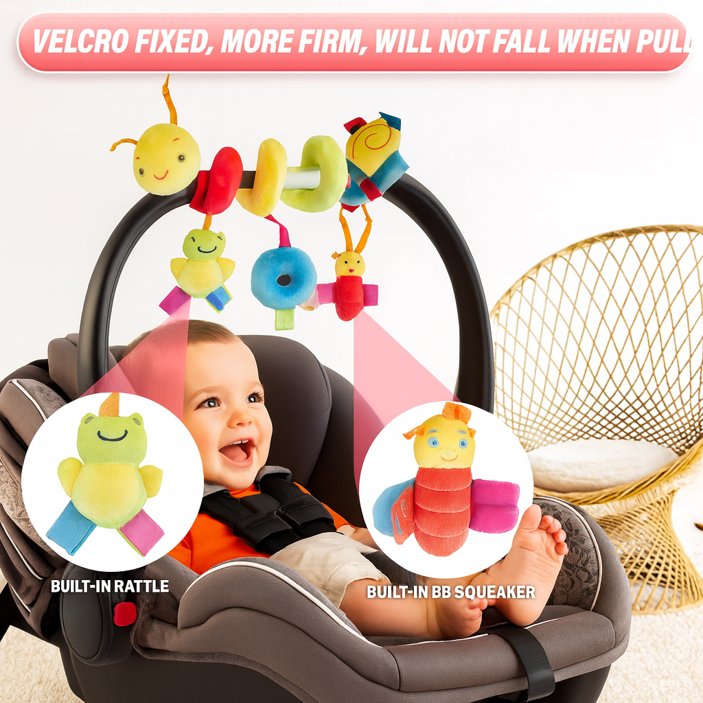 Baby Stroller & Crib Spiral Toy