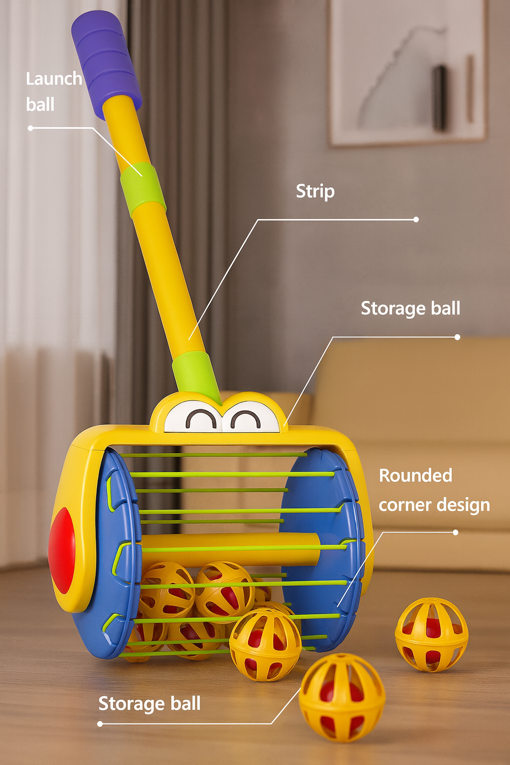 Kids Cleaning Toy Set – Montessori Pretend Play Cleaning Kit