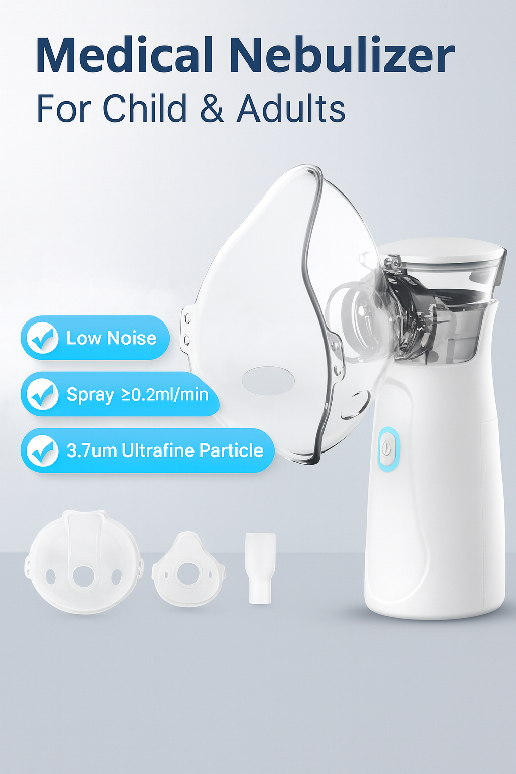 Compact Mesh Nebulizer Machine