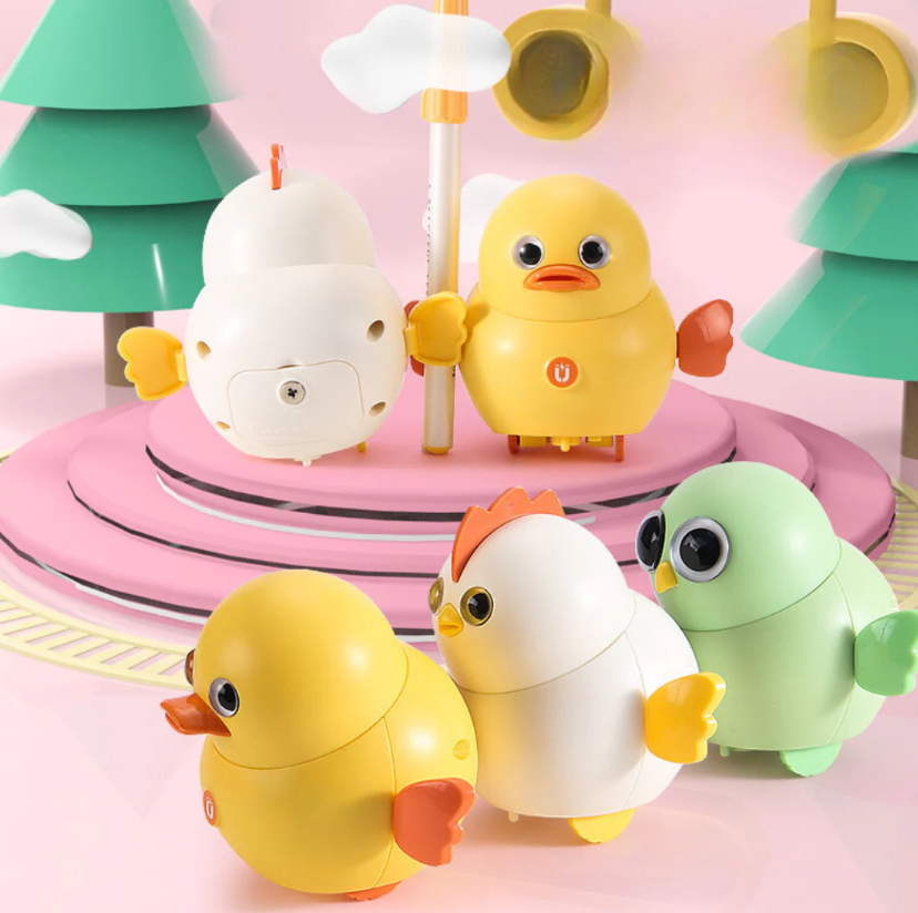 Spinning Chick Animal Play Set