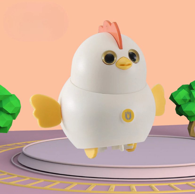 Spinning Chick Animal Play Set