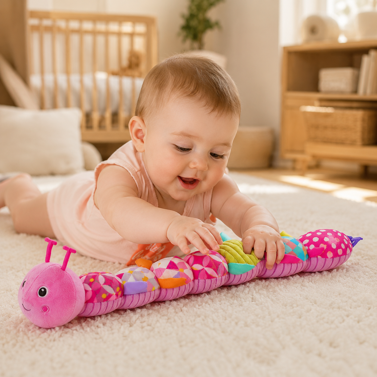 Baby Plush Rattle & Musical Toy