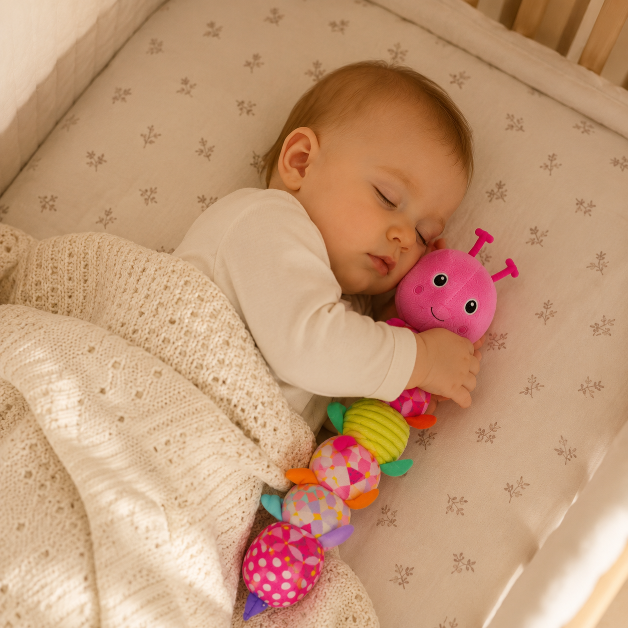 Baby Plush Rattle & Musical Toy