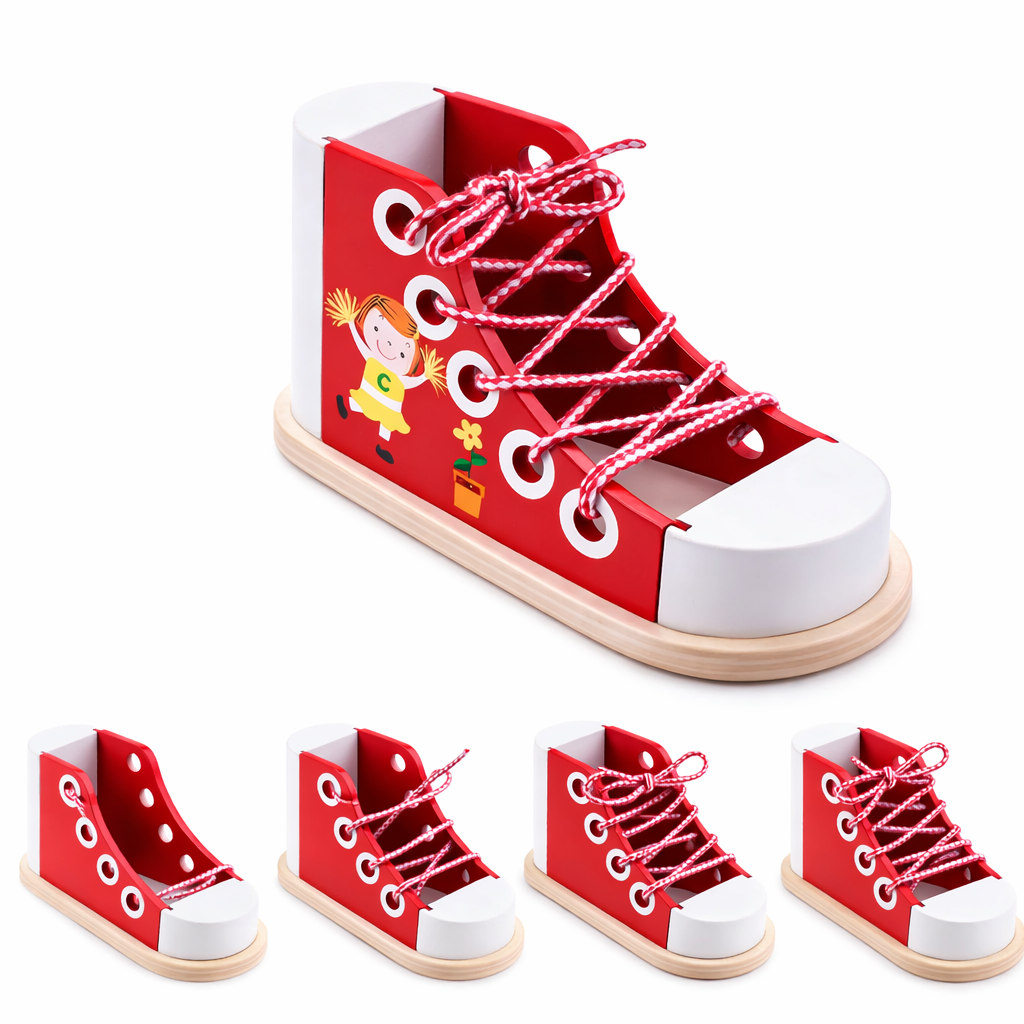 Shoe Lace Training Toy for Kids