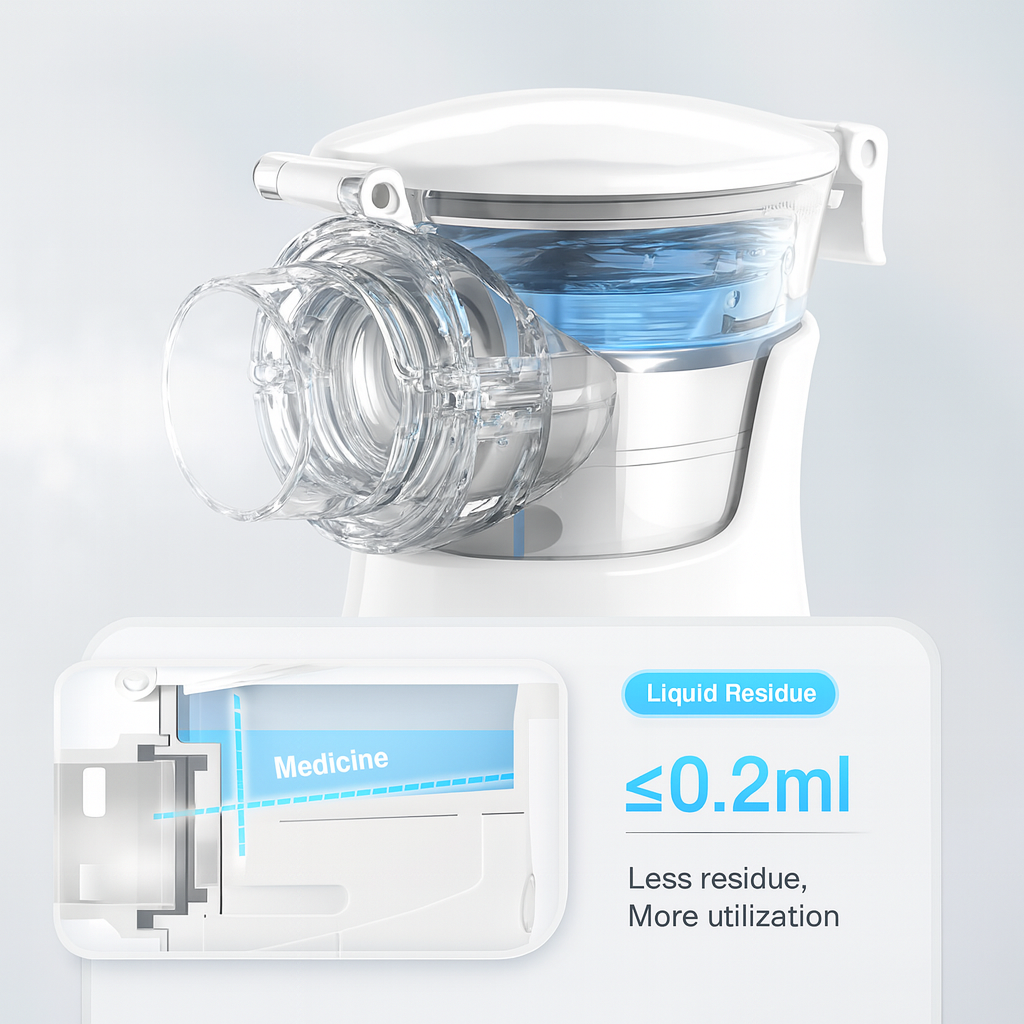 Compact Mesh Nebulizer Machine