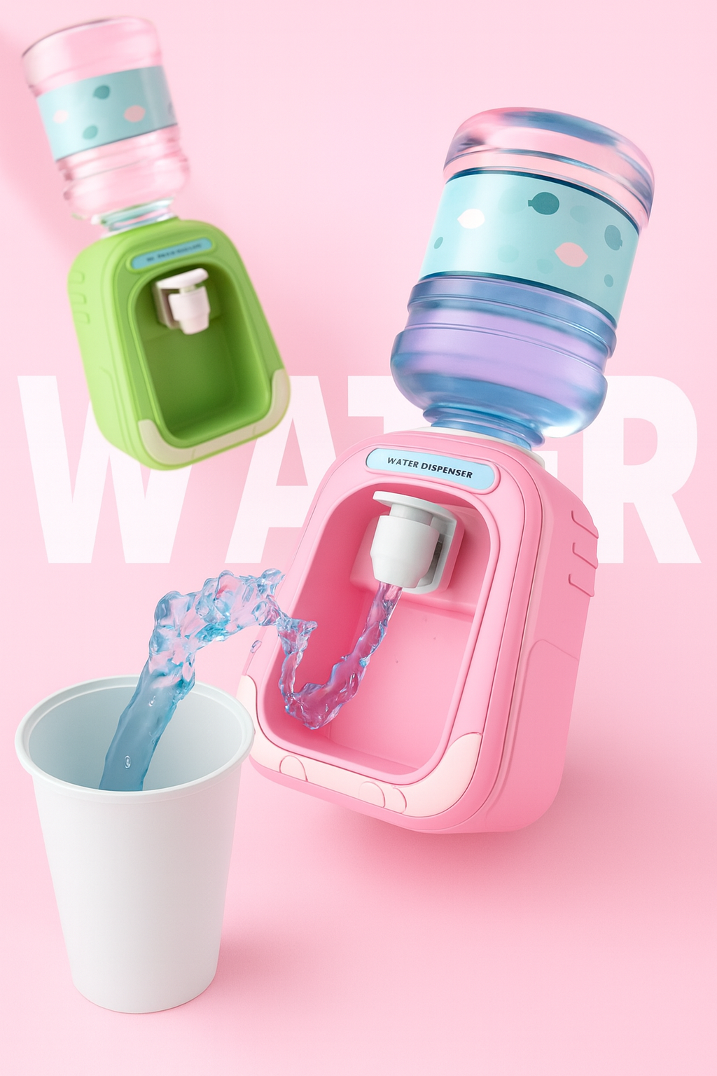 Kids Mini Water Cooler Toy